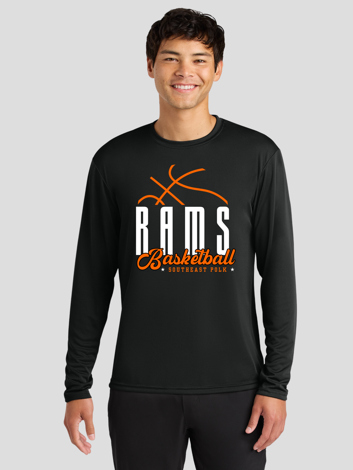 SEP Rams Basketball Cooling Performance Long Sleeve