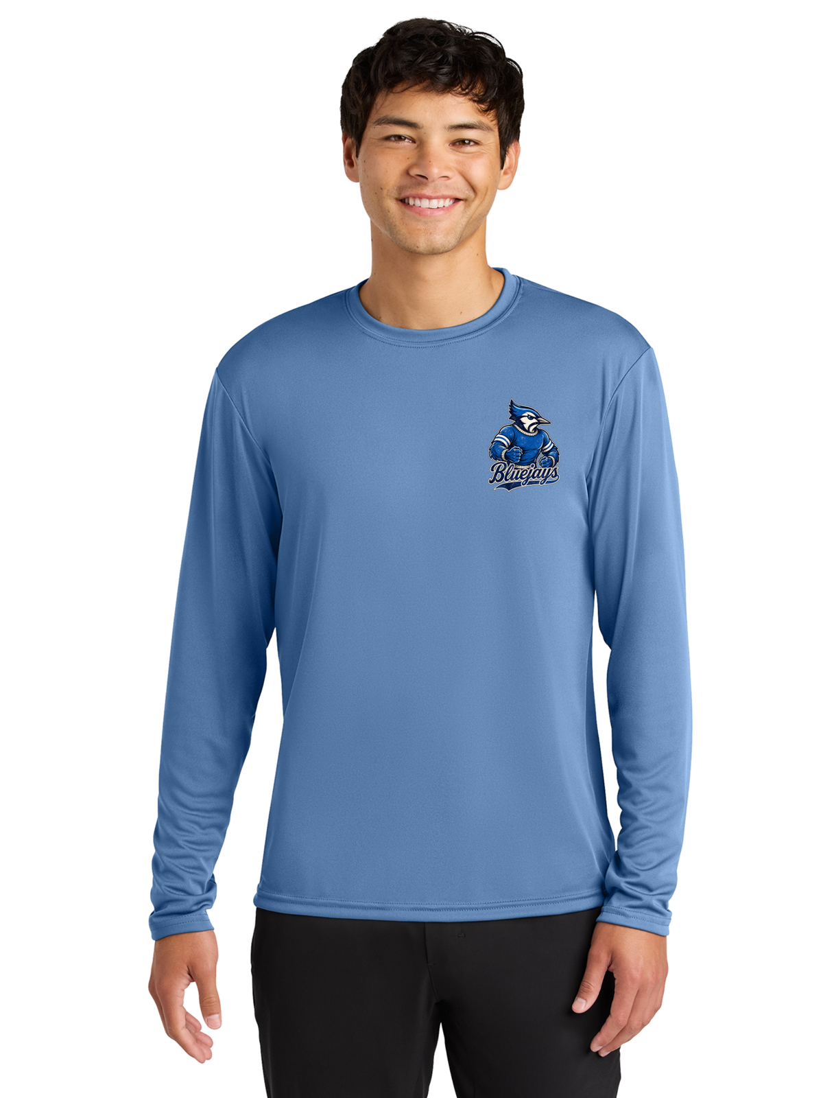 Bluejays Vintage Cooling Performance Long Sleeve