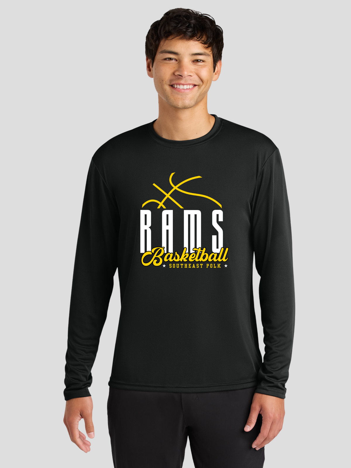 SEP Rams Basketball Cooling Performance Long Sleeve