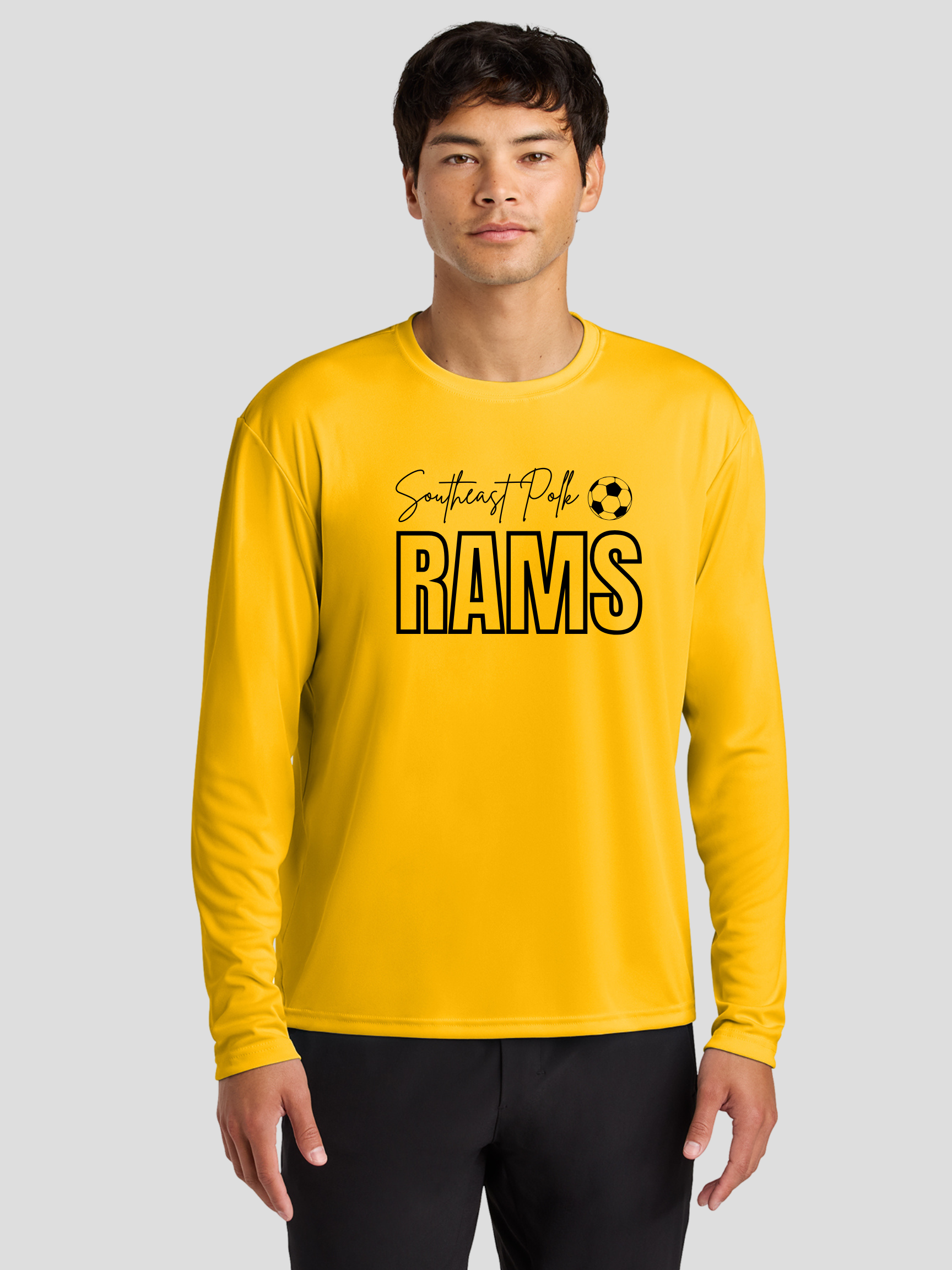 SEP Ram Soccer Cooling Performance Long Sleeve Tee