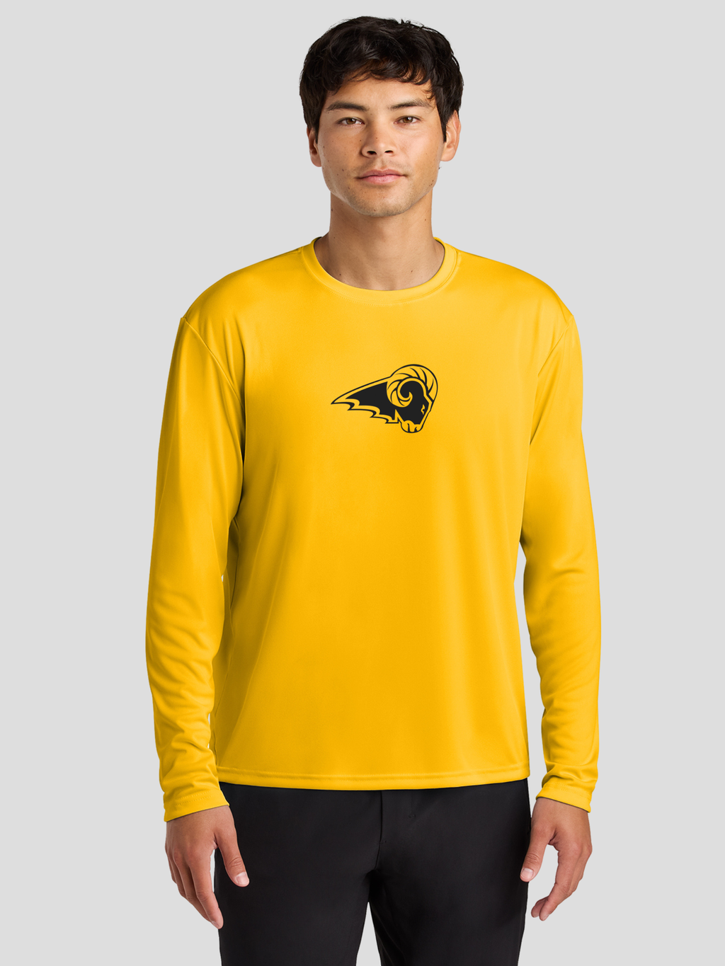 SEP Ram Logo Cooling Performance Long Sleeve Tee