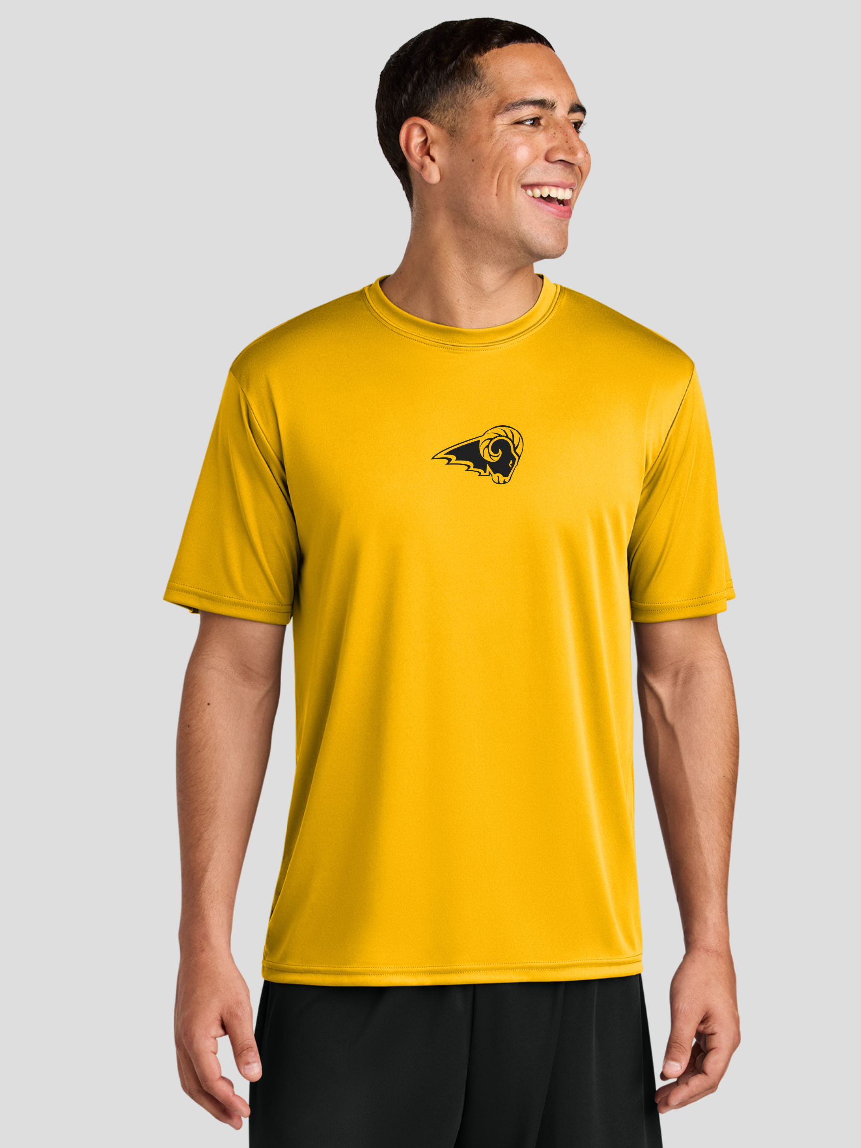 SEP Black Ram Logo Cooling Performance Short Sleeve Tee