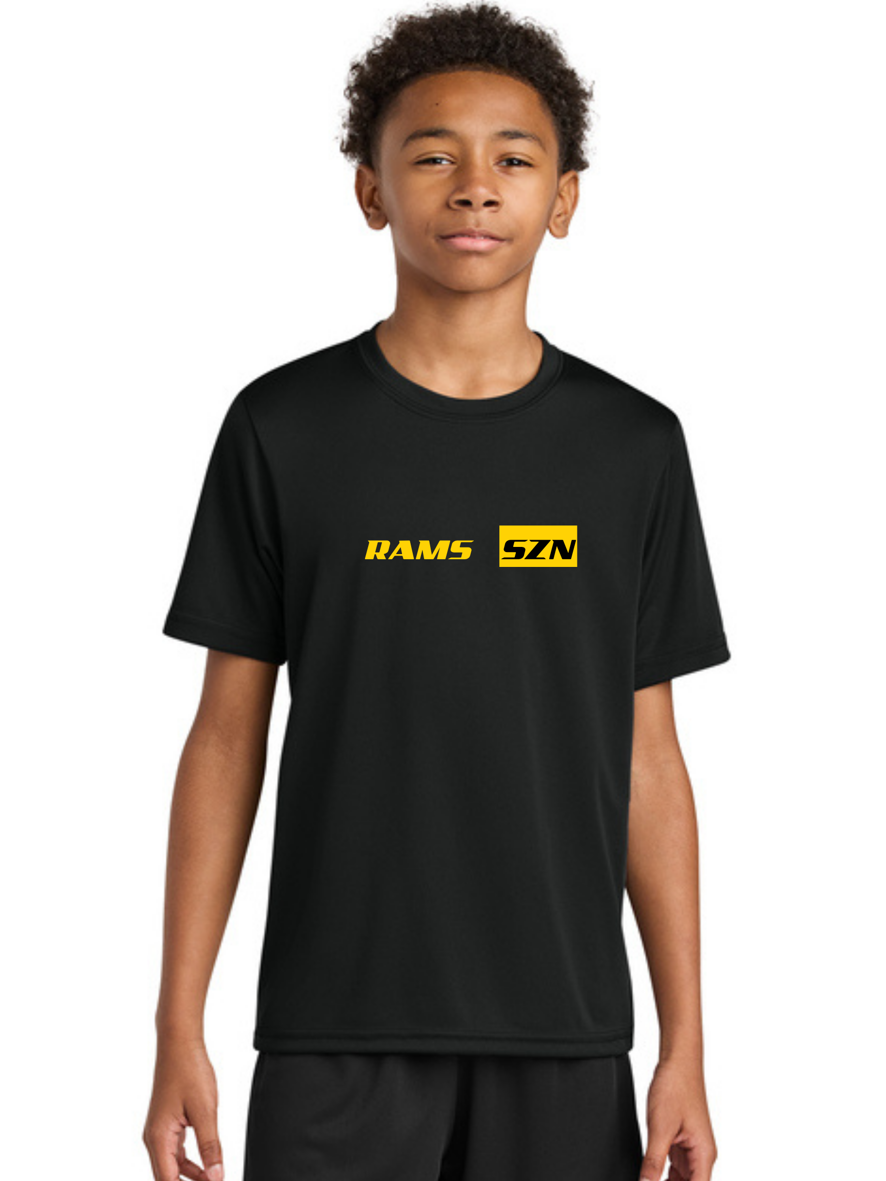 Rams SZN Youth Cooling Performance Short Sleeve Tee