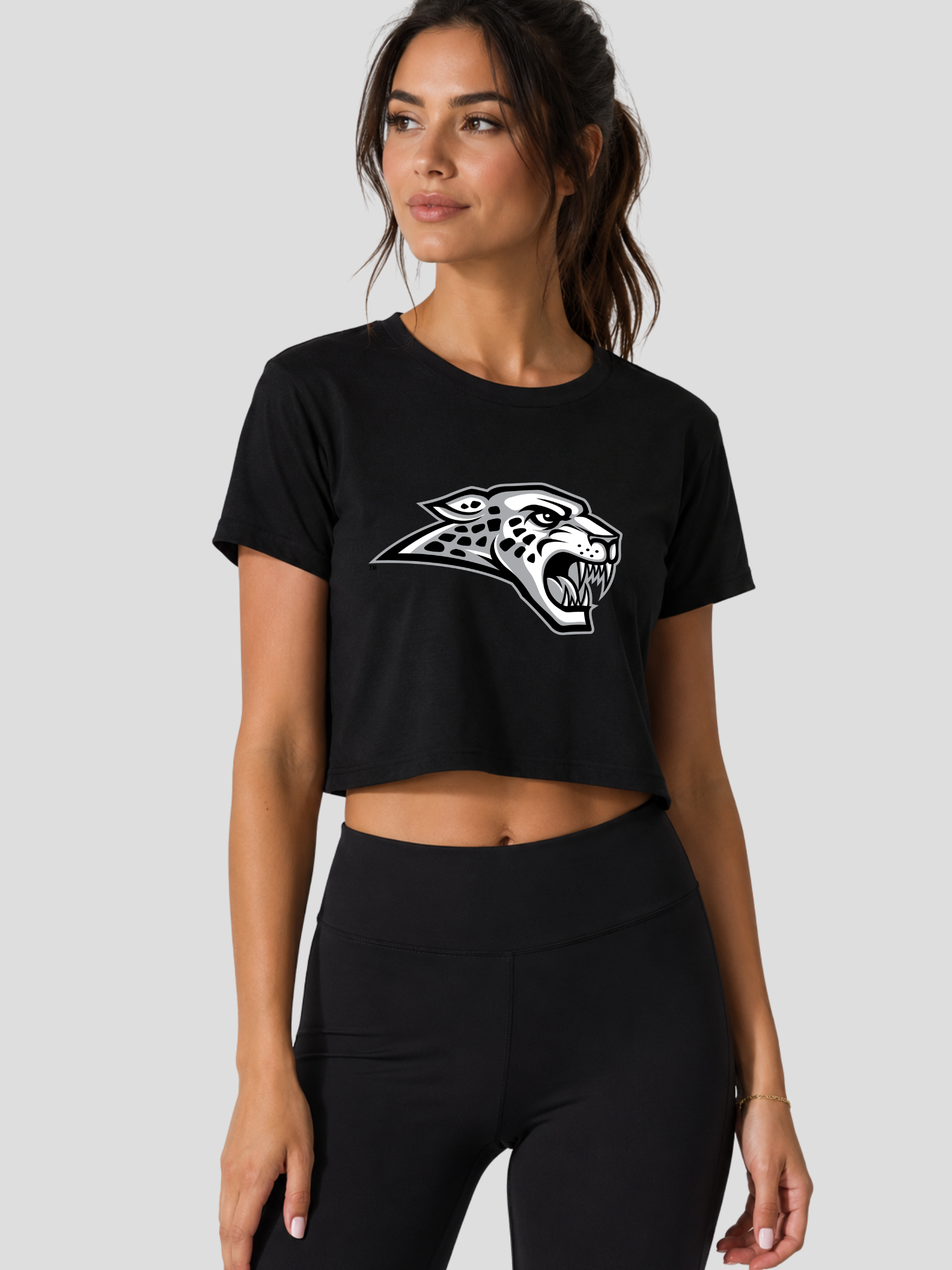 Ankeny Centennial Jaguars  Women’s Jersey Crop Tee