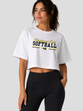 SEP Rams Softball w/ Logo Women's Jersey Crop Tee