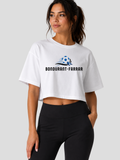 Bondurant Bluejays Soccer Women's Jersey Crop Tee