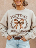 Football Mama Touchdown Season Unisex Crewneck Sweatshirt
