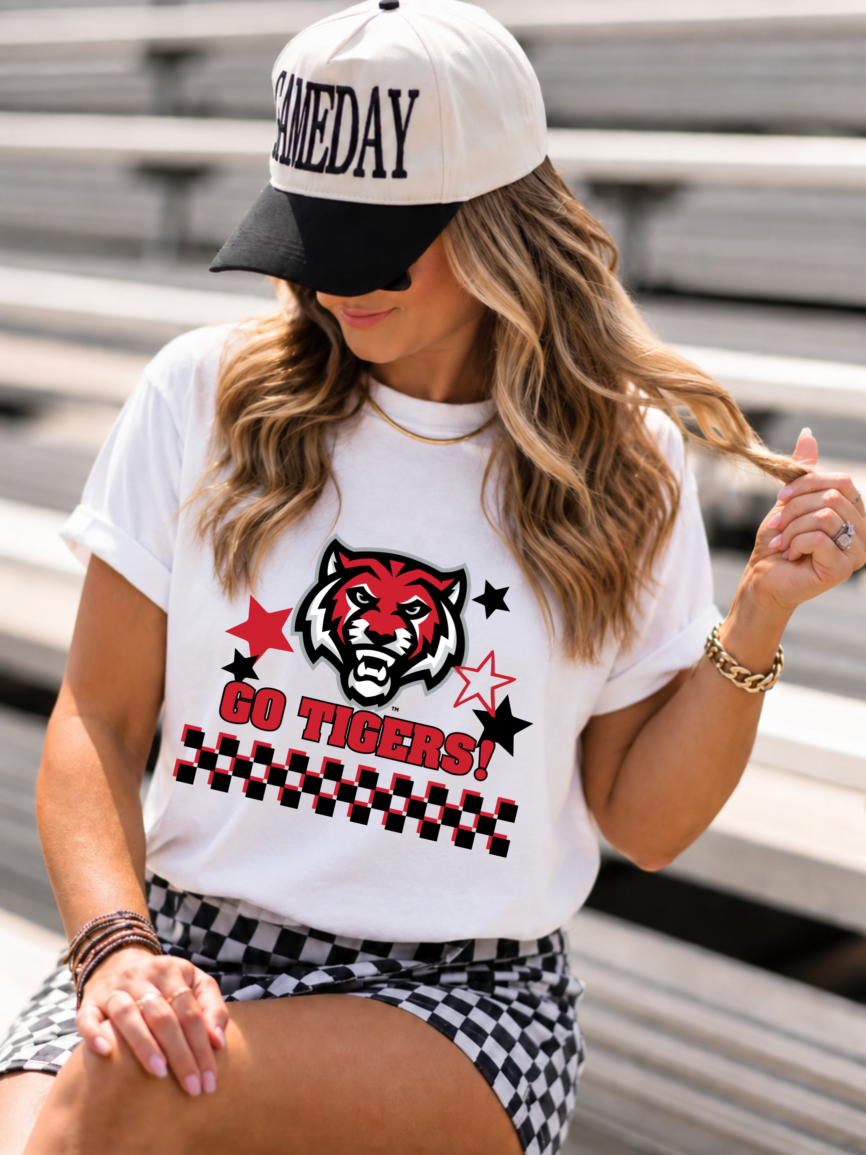 ADM Go Tigers Unisex Cotton Tee