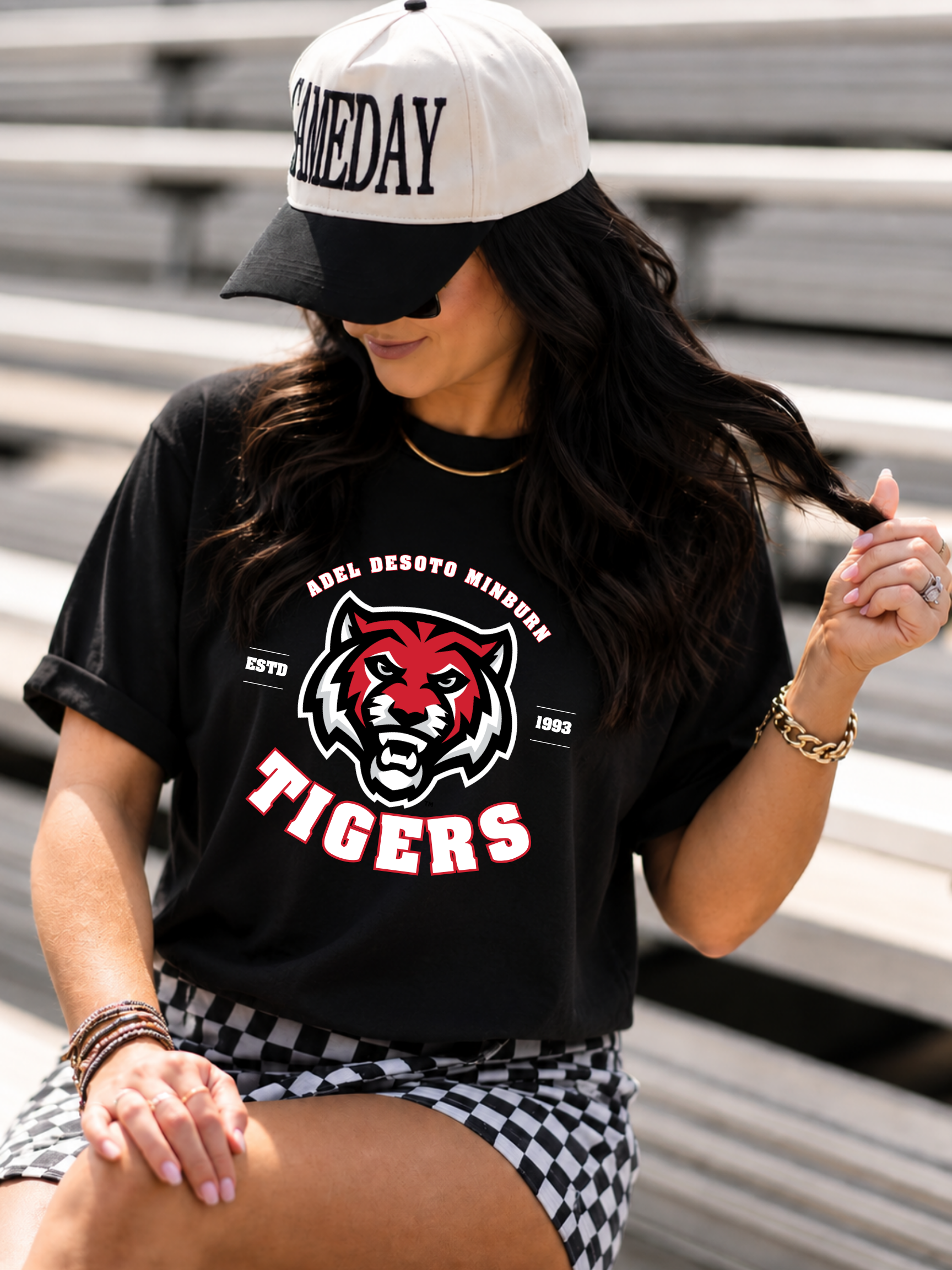 ADM Tigers EST. Unisex Cotton Tee