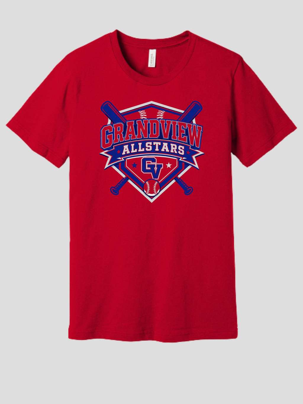 Grandview Little League All Stars Unisex Cotton Tee