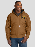 SEP Ram Logo Carhartt® Quilted-Flannel-Lined Duck Active Jac