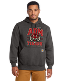 ADM Tigers Pocket Logo Carhartt® Rain Defender® Paxton Heavyweight Hooded Sweatshirt