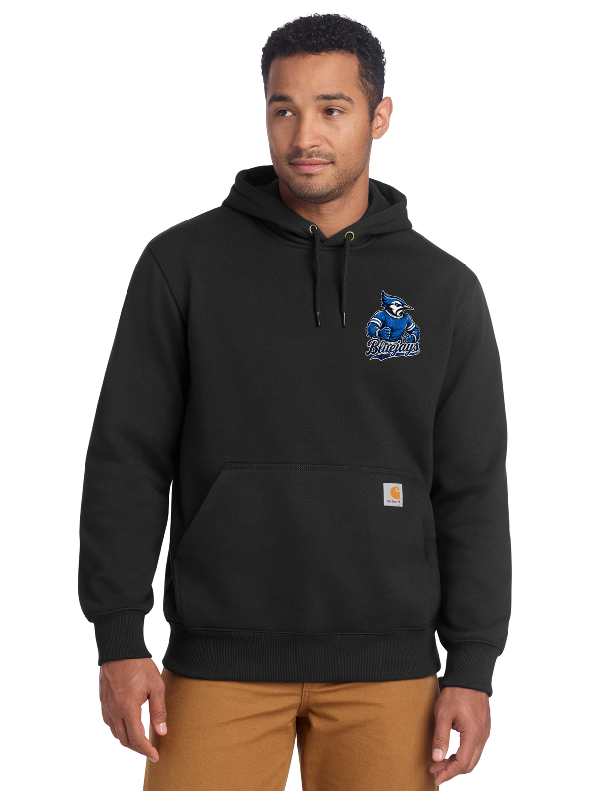 Bluejays Carhartt® Rain Defender® Paxton Heavyweight Hooded Sweatshirt