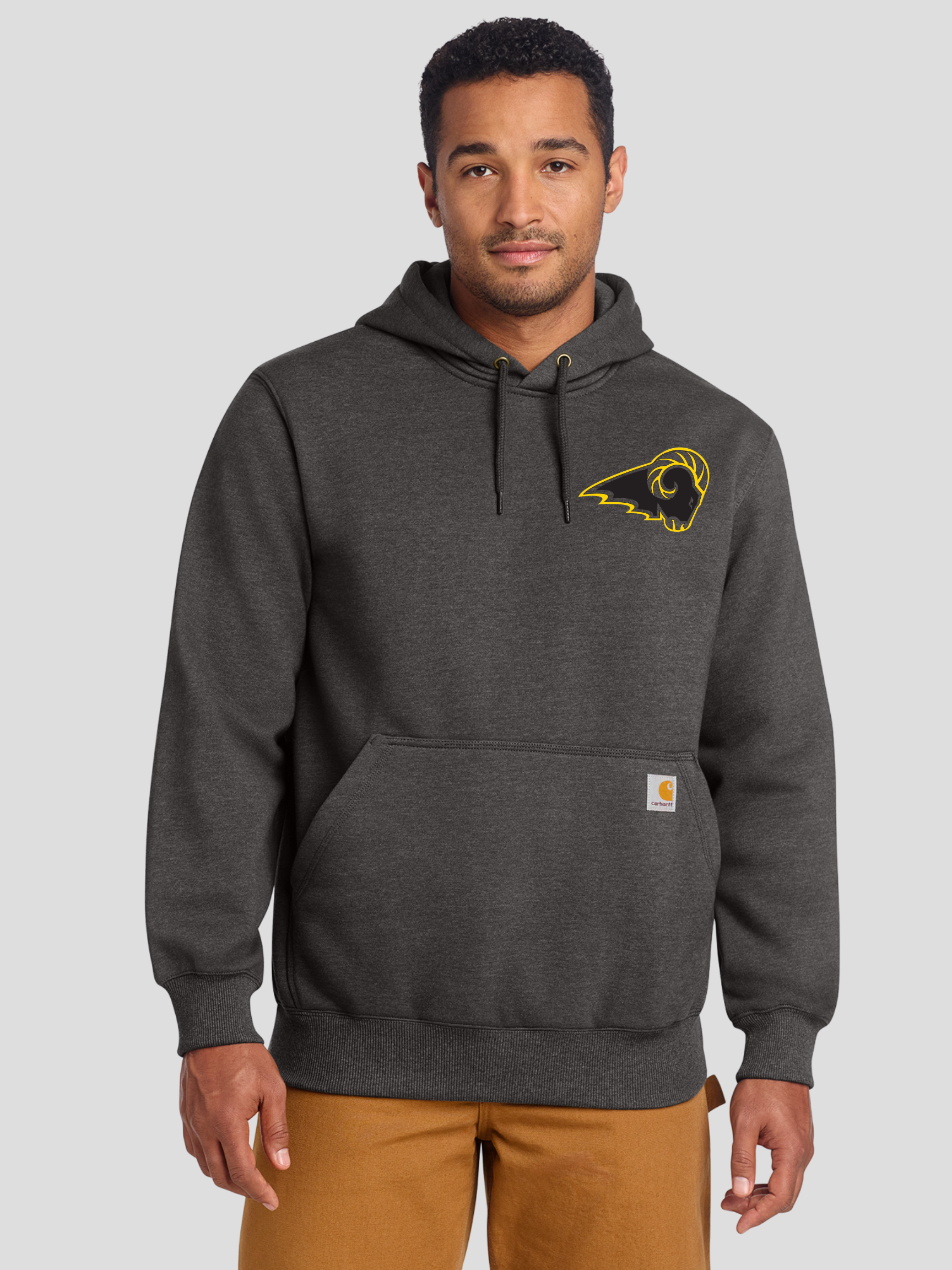 SEP Ram Logo Carhartt® Rain Defender® Paxton Heavyweight Hooded Sweatshirt