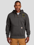 Southeast Polk Football Carhartt® Rain Defender® Paxton Heavyweight Hooded Zip Mock Sweatshirt