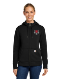 ADM Tigers Pocket Logo Carhartt® Women’s Clarksburg Full-Zip Hoodie