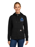 Vintage Bluejays Pocket Logo Carhartt® Women’s Clarksburg Full-Zip Hoodie