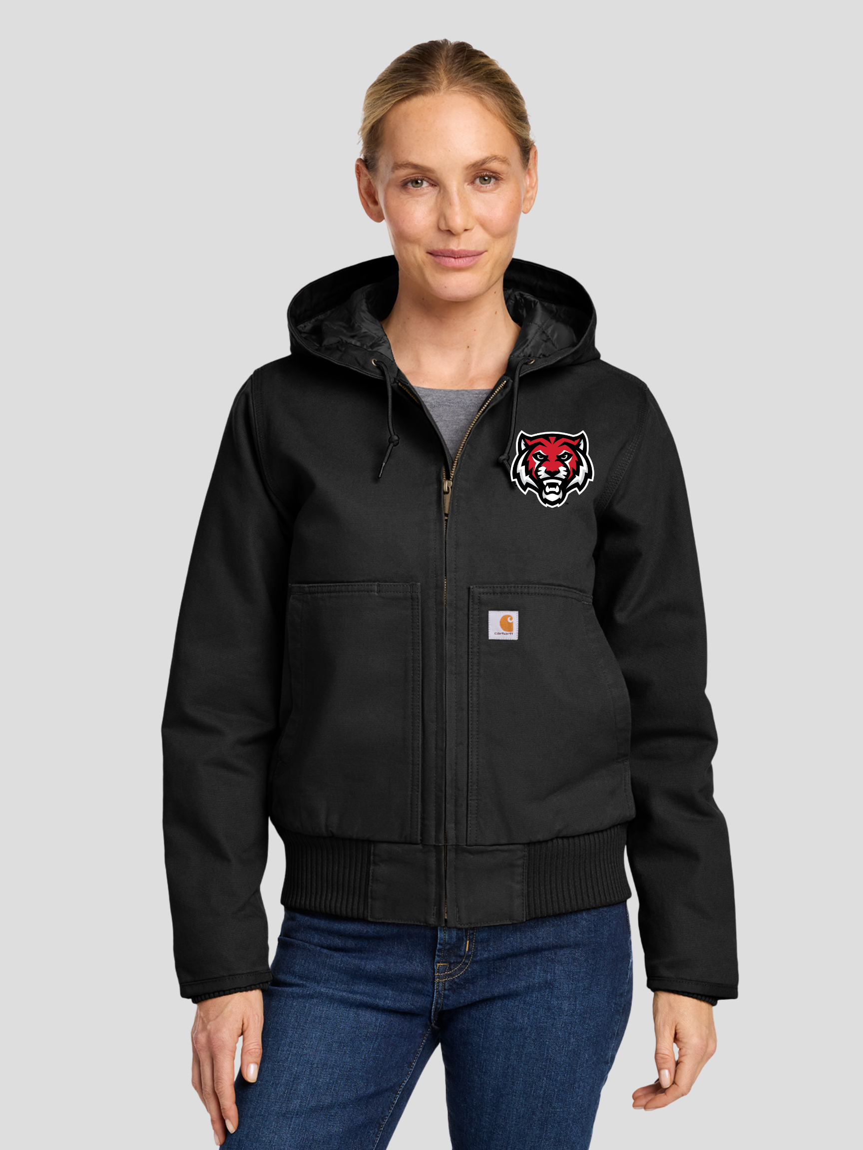 ADM Tigers Carhartt® Women’s Washed Duck Active Jac