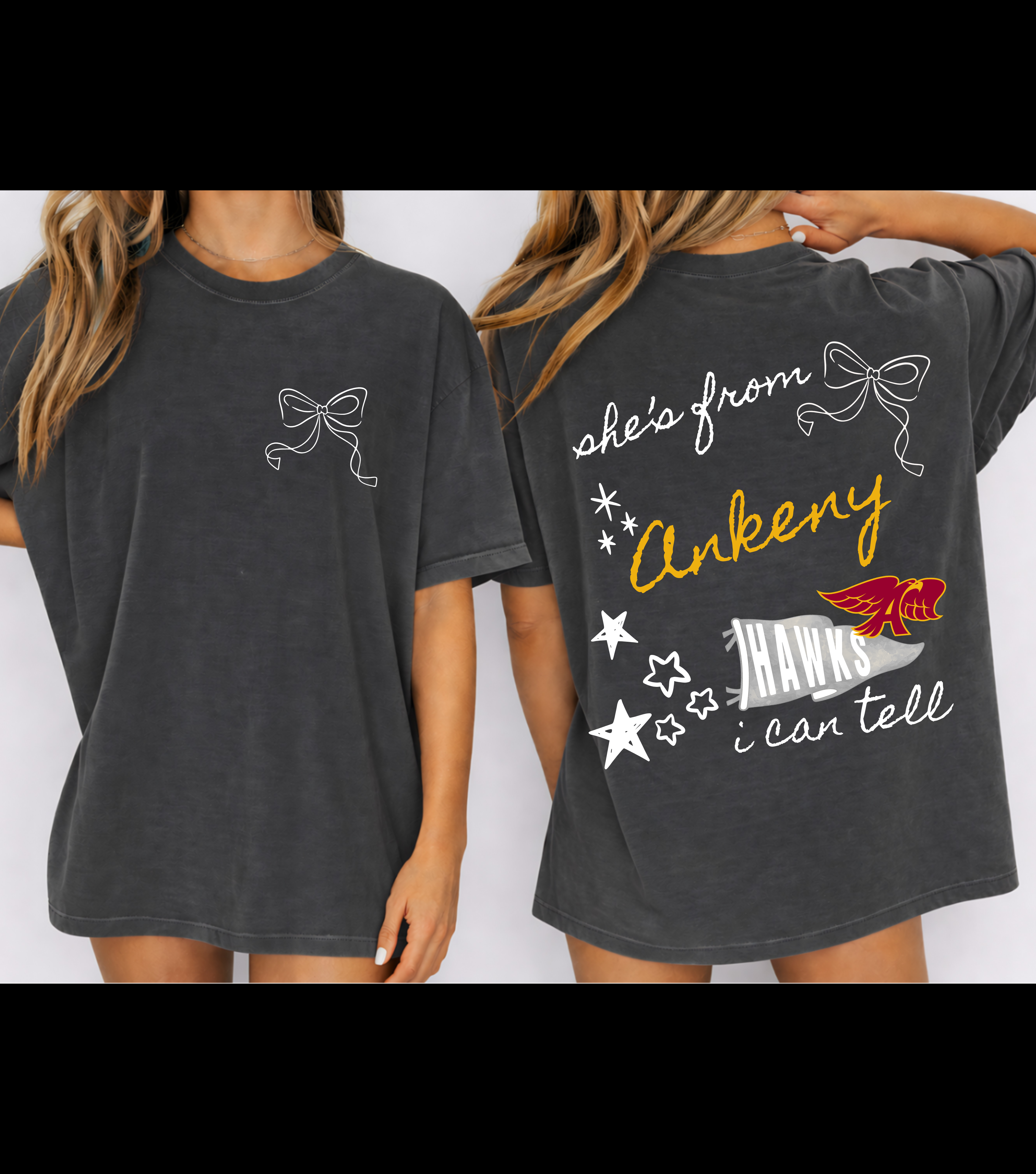 Ankeny Hawks She's From Unisex Cotton Tee