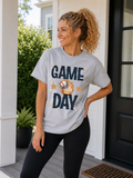 Des Moines Avengers Glittered Game Day Sand Unisex Cotton Tee