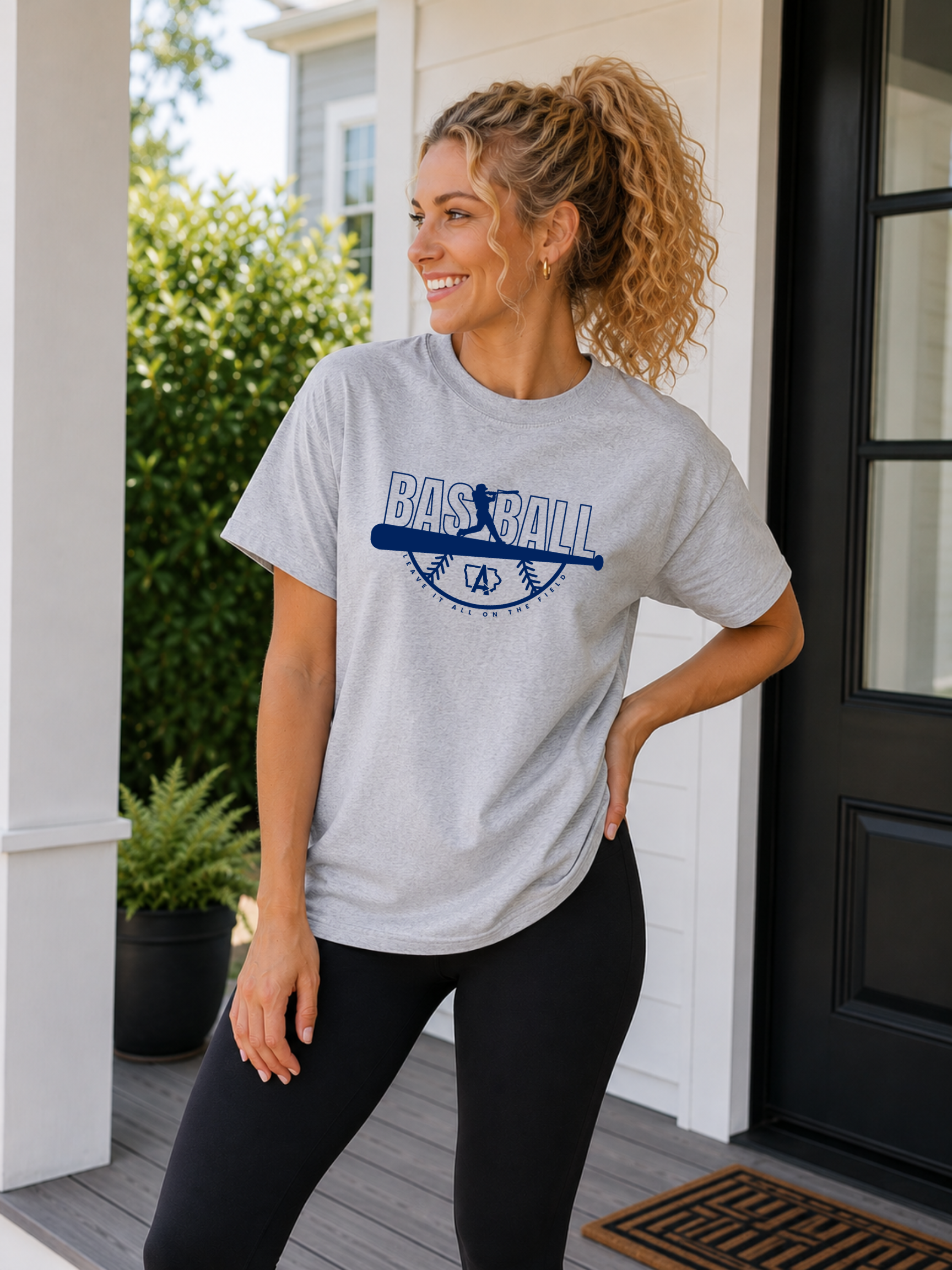 Des Moines Avengers Leave It All On The Field Unisex Cotton Tee