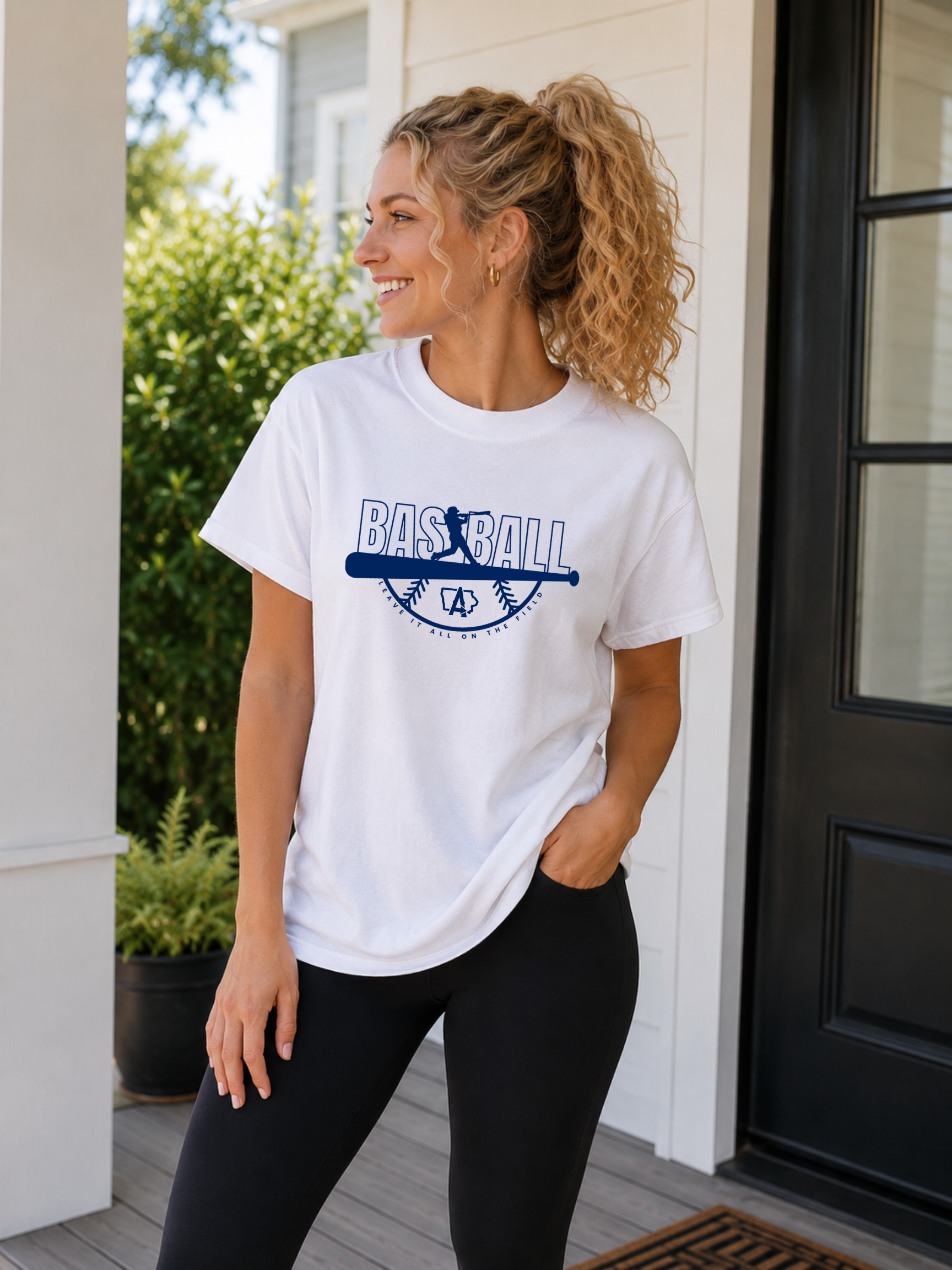 Des Moines Avengers Leave It All On The Field Unisex Cotton Tee
