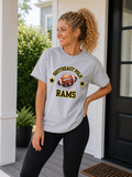 SEP Rams Glitter Football Unisex Cotton Tee