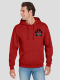 ADM Tigers Paw Print Unisex NuBlend® Hooded Sweatshirt