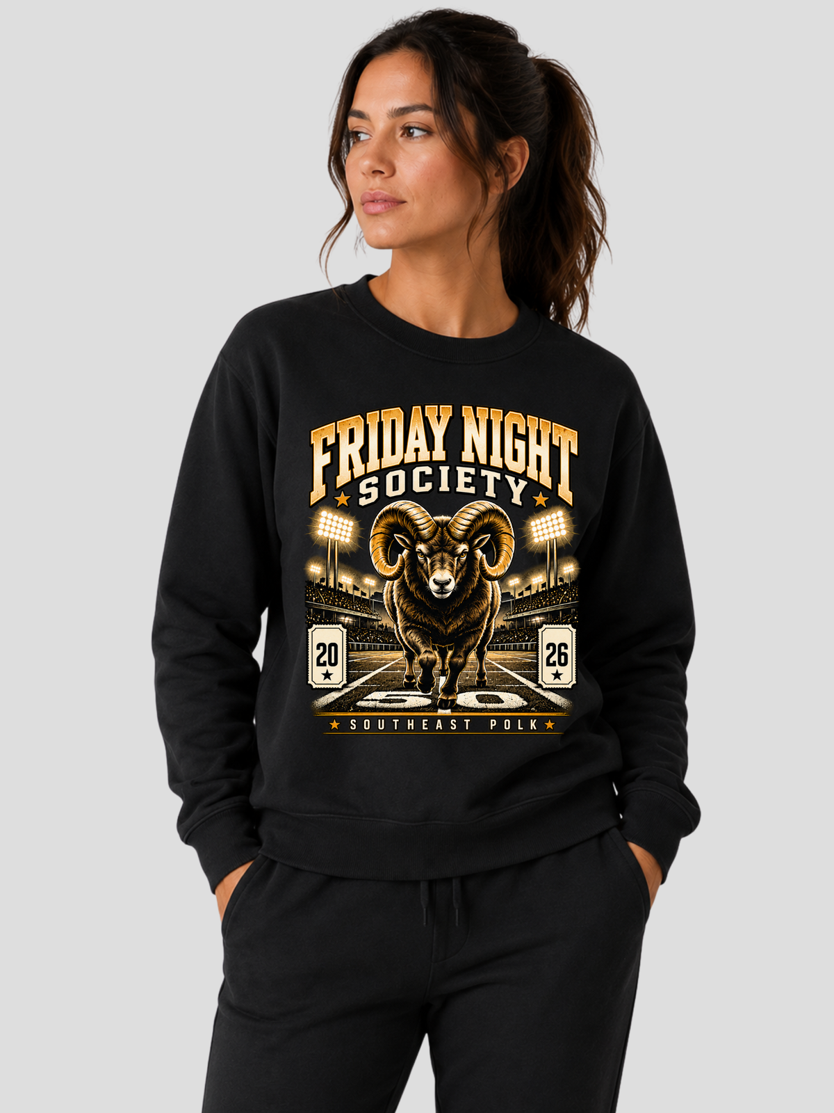 SEP Friday Night Society Crewneck Sweatshirt