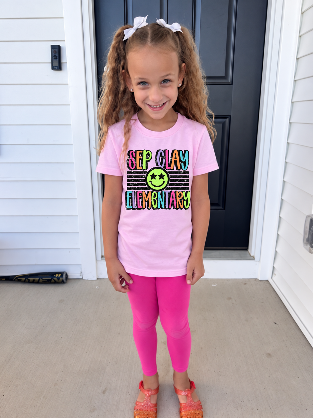 SEP Clay Colorful Neon Youth Tee