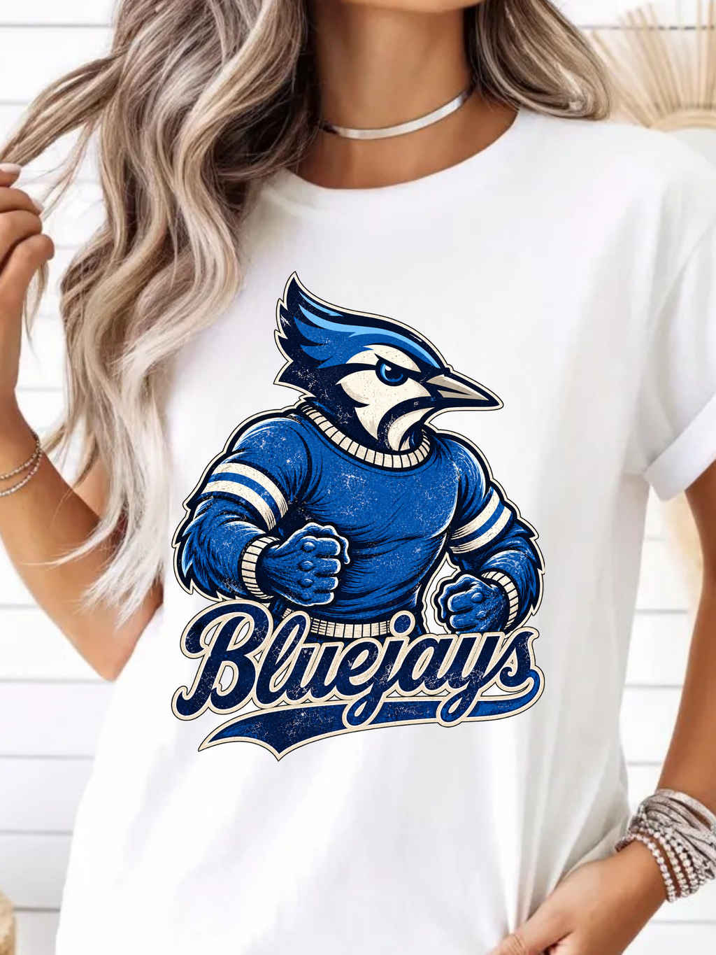Bluejays Vintage Mascot