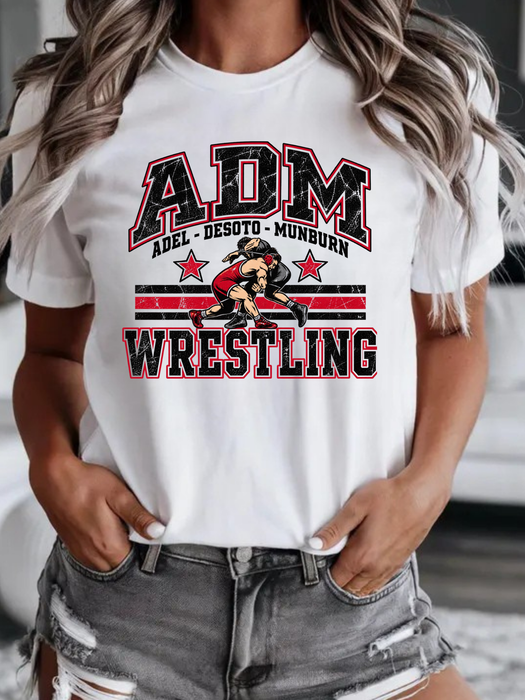 ADM Wrestling Tee