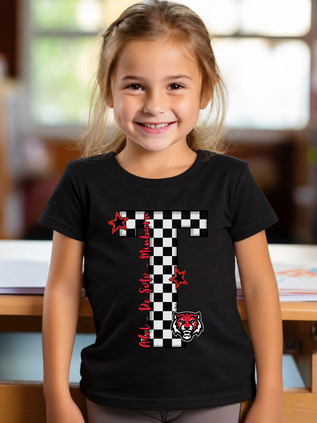 ADM Checkered Youth Tee