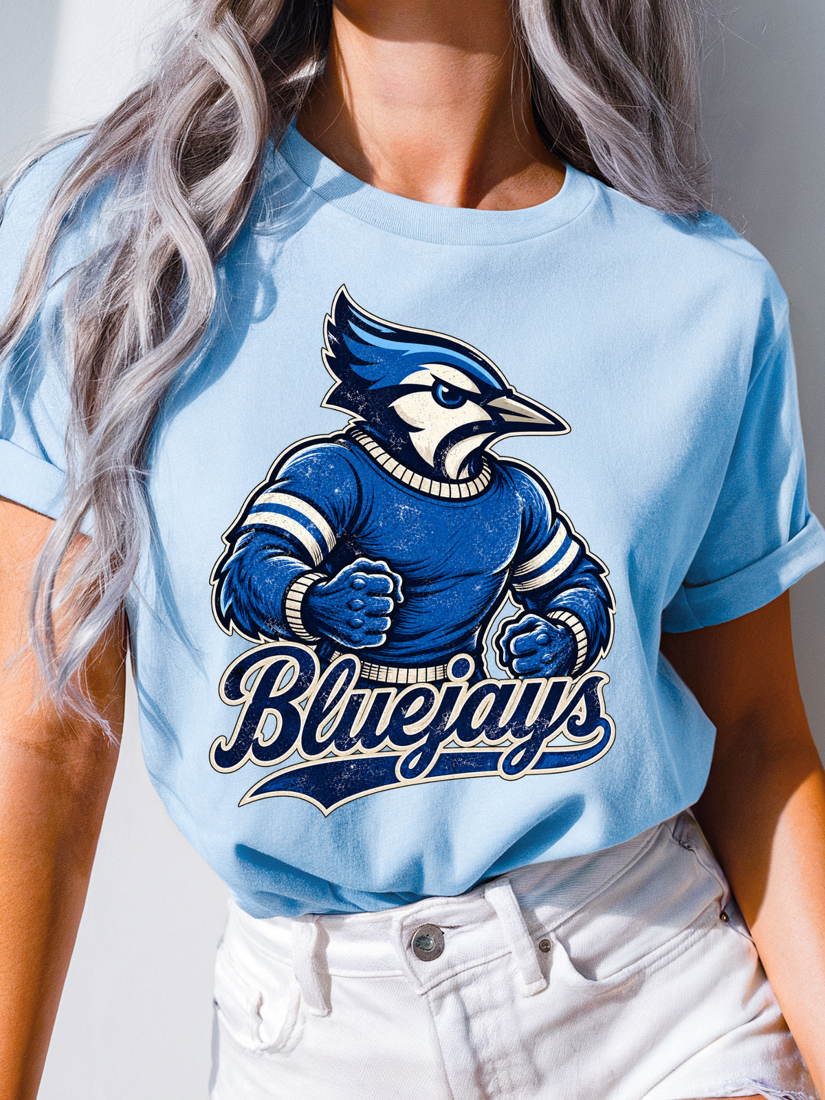 Bluejays Vintage Mascot