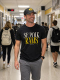 Southeast Polk Rams Learn. Lead. Live.  Unisex Cotton Tee