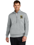 Southeast Polk Rams Football Pocket Logo Nike Club Fleece Sleeve Swoosh 1/2-Zip