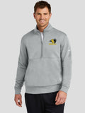 SEP Rams Baseball Nike Club Fleece Sleeve Swoosh 1/2-Zip