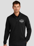 Southeast Polk Rams Baseball Pocket Logo Nike Textured 1/2-Zip Cover-Up