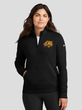 Tekamah-Herman Tigers Nike Women's Club Fleece Sleeve Swoosh 1/2-Zip