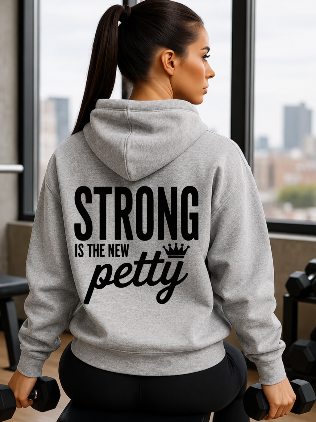 Strong Is The New Pretty Hooded Sweatshirt