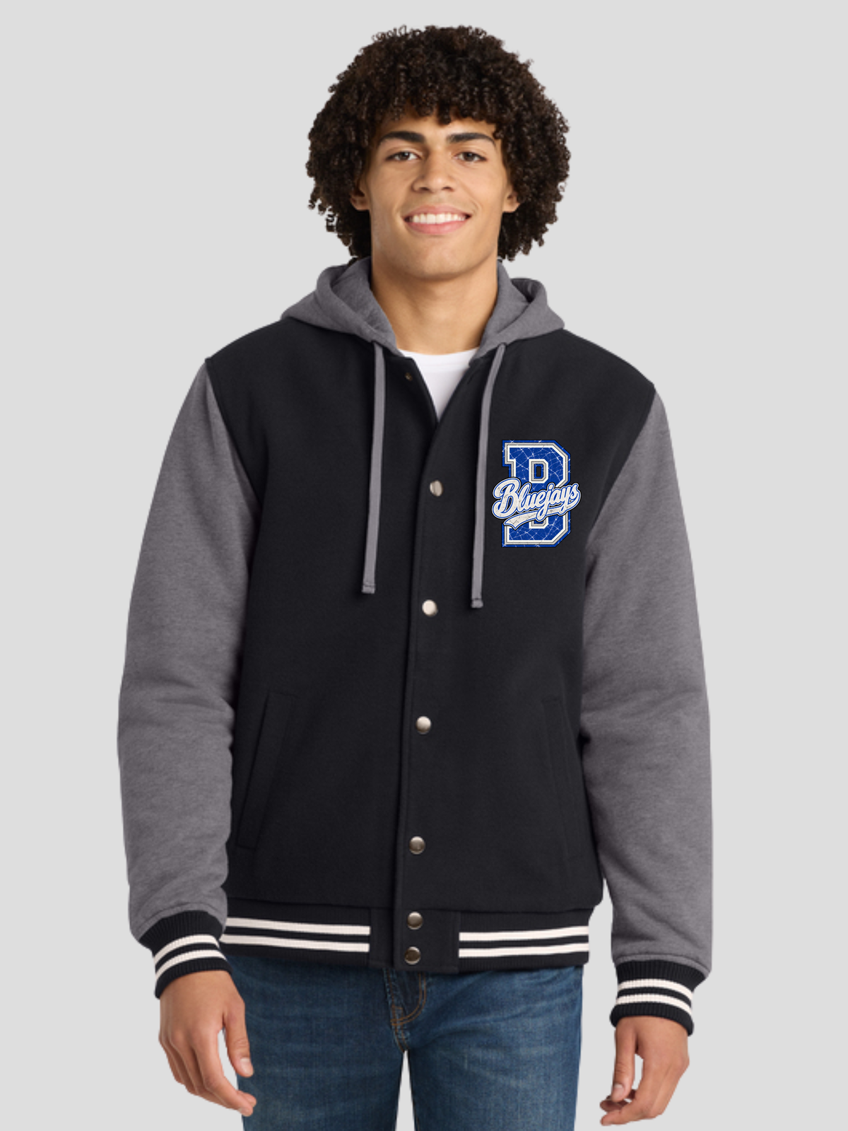 Bluejays Vintage Varsity Letter Insulated Letterman Jacket