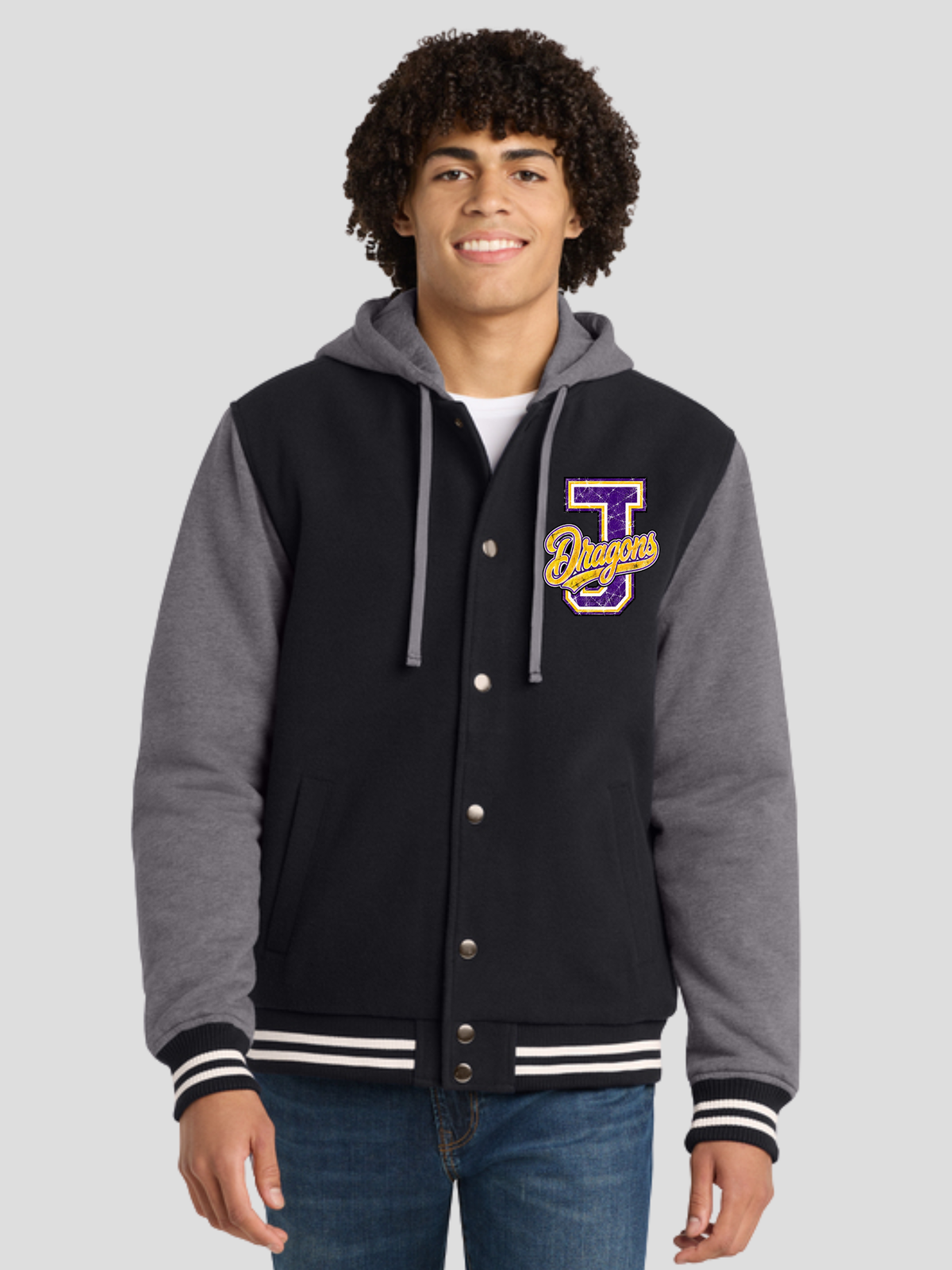 Dragons Vintage Varsity Letter Insulated Letterman Jacket