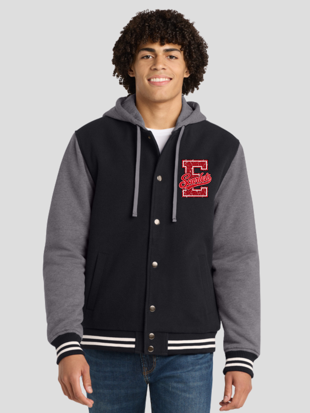 Scarlets Vintage Varsity Letter Insulated Letterman Jacket