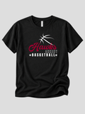 Ankeny Hawks Script Basketball