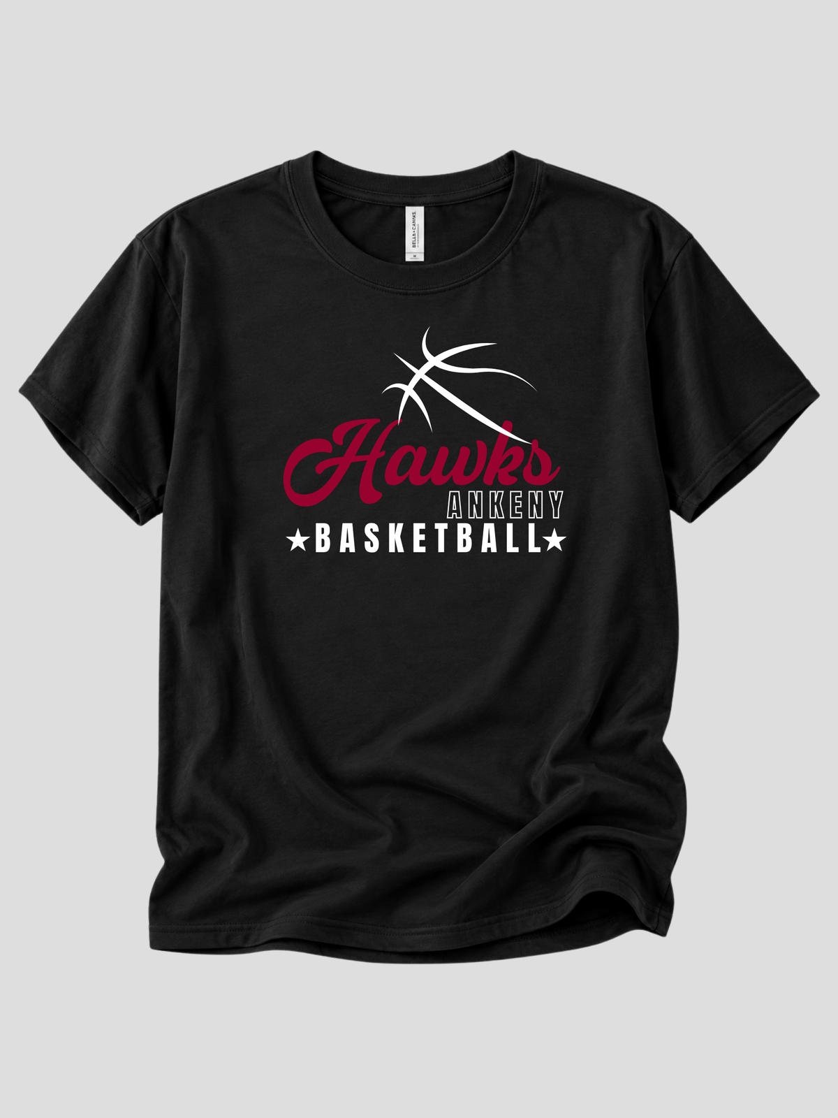 Ankeny Hawks Script Basketball