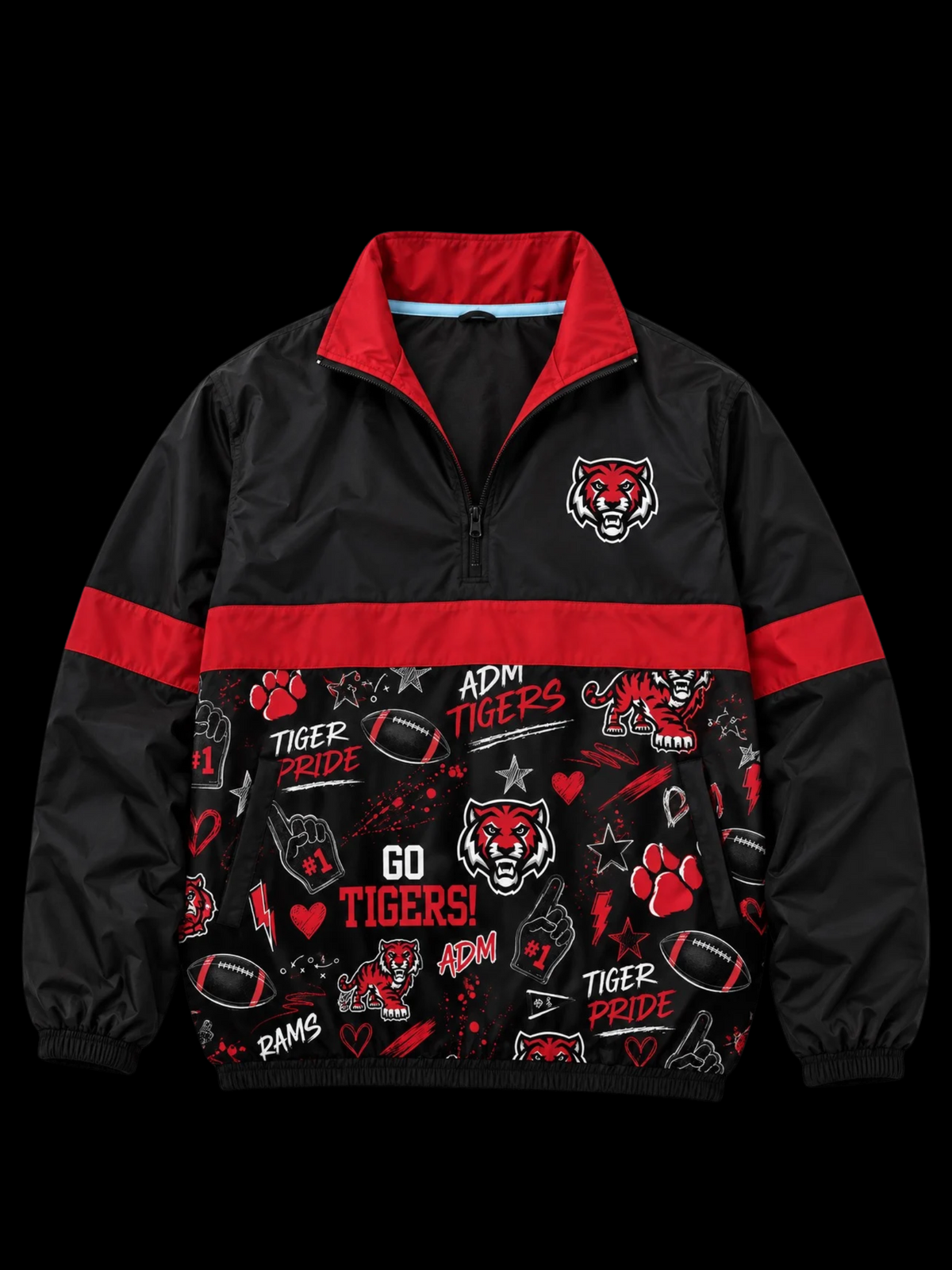 ADM Tigers Football Windbreaker *Pre-Order*