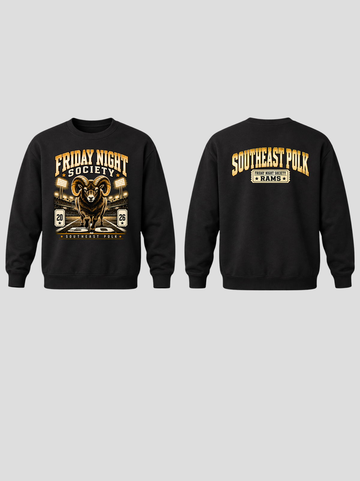 SEP Friday Night Society Crewneck Sweatshirt