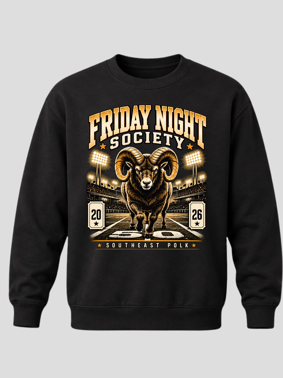 SEP Friday Night Society Crewneck Sweatshirt