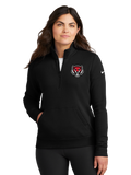 ADM Tigers Nike Women's Club Fleece Sleeve Swoosh 1/2-Zip
