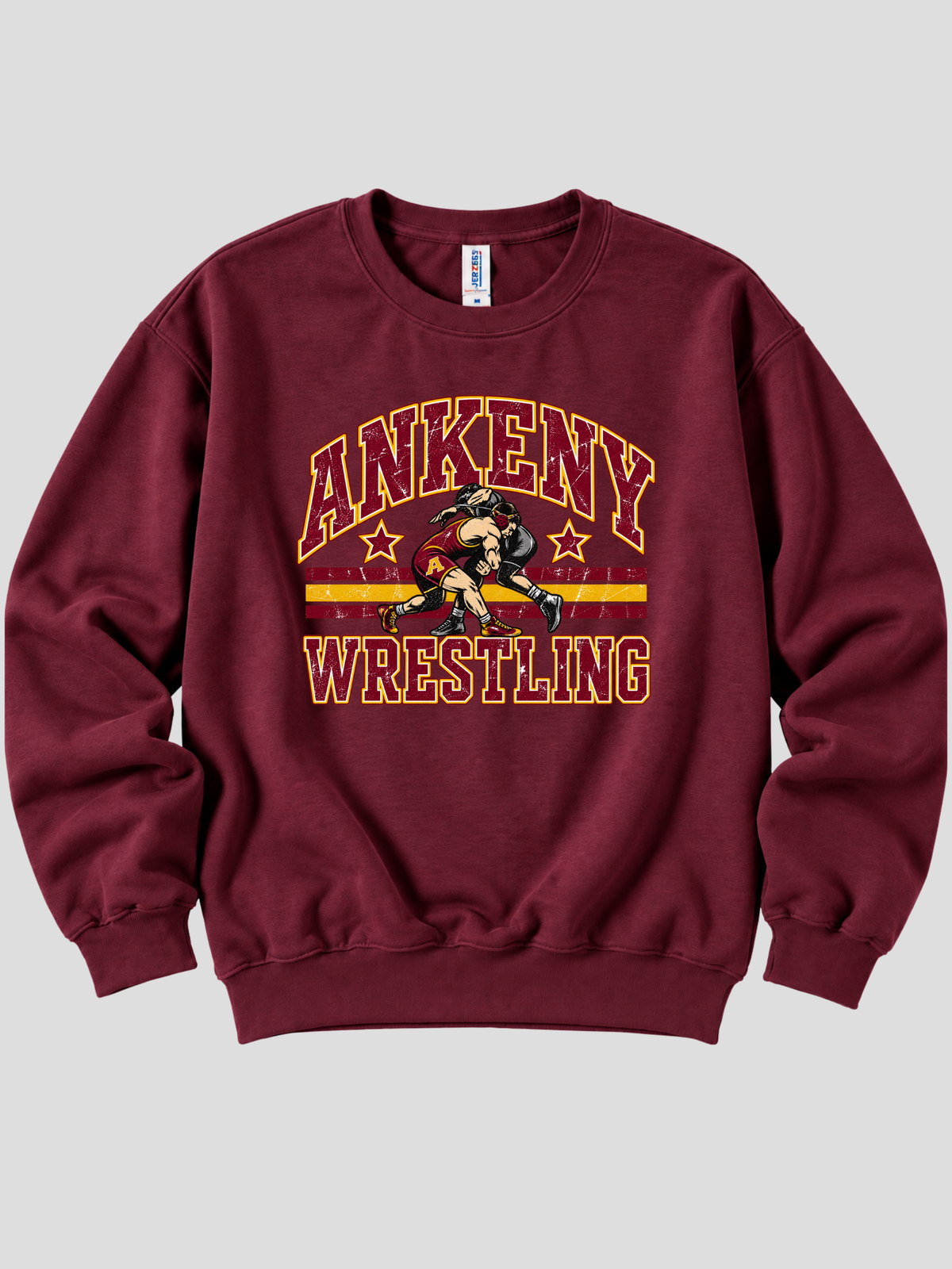 Ankeny Wrestling Distressed